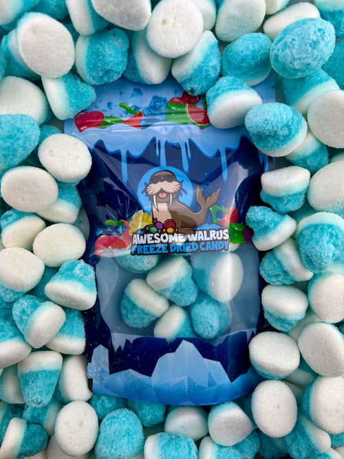 Blue Raspberry Kisses Freeze Dried