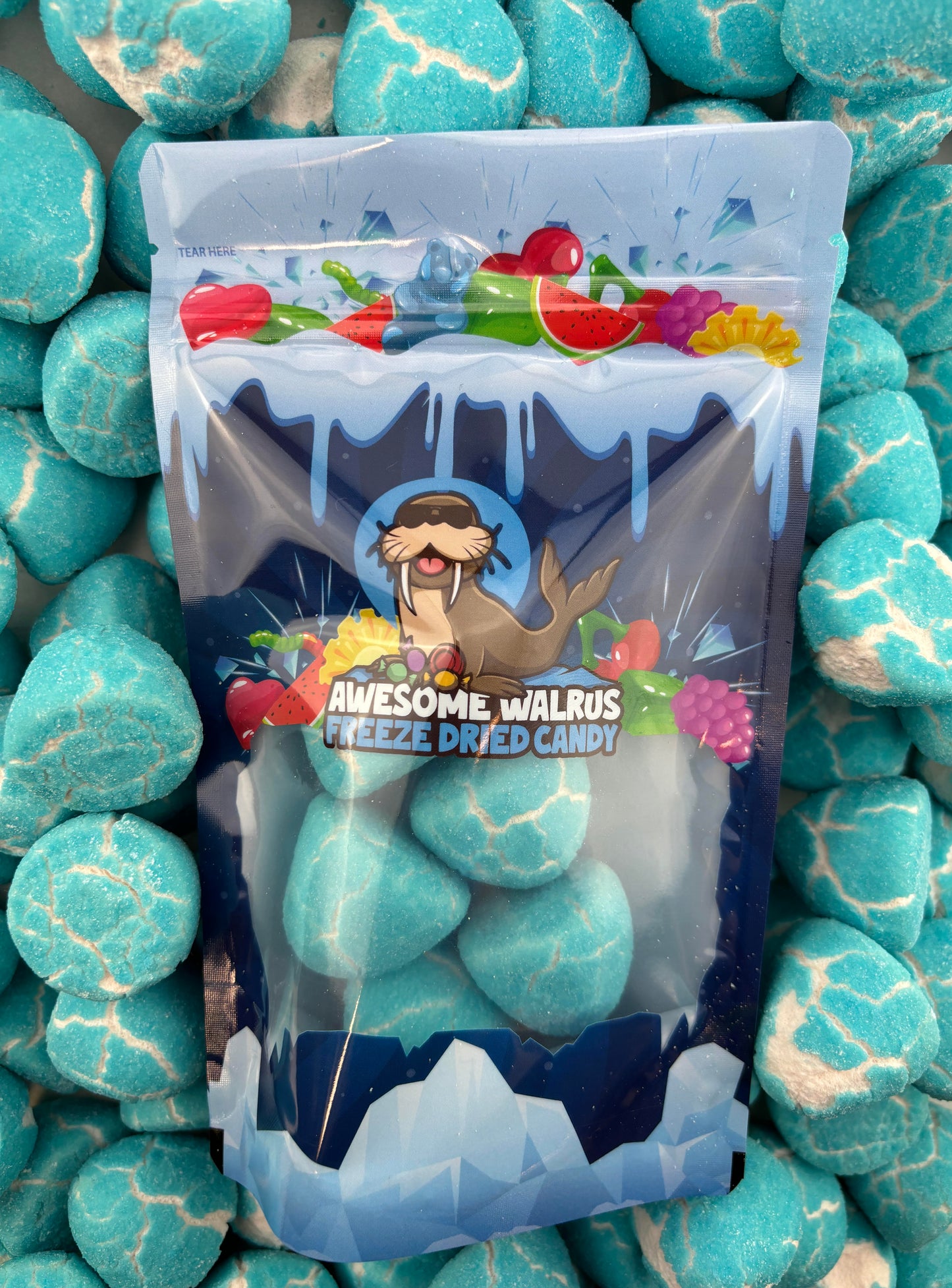 Blue Mallow Paintballs Freeze Dried