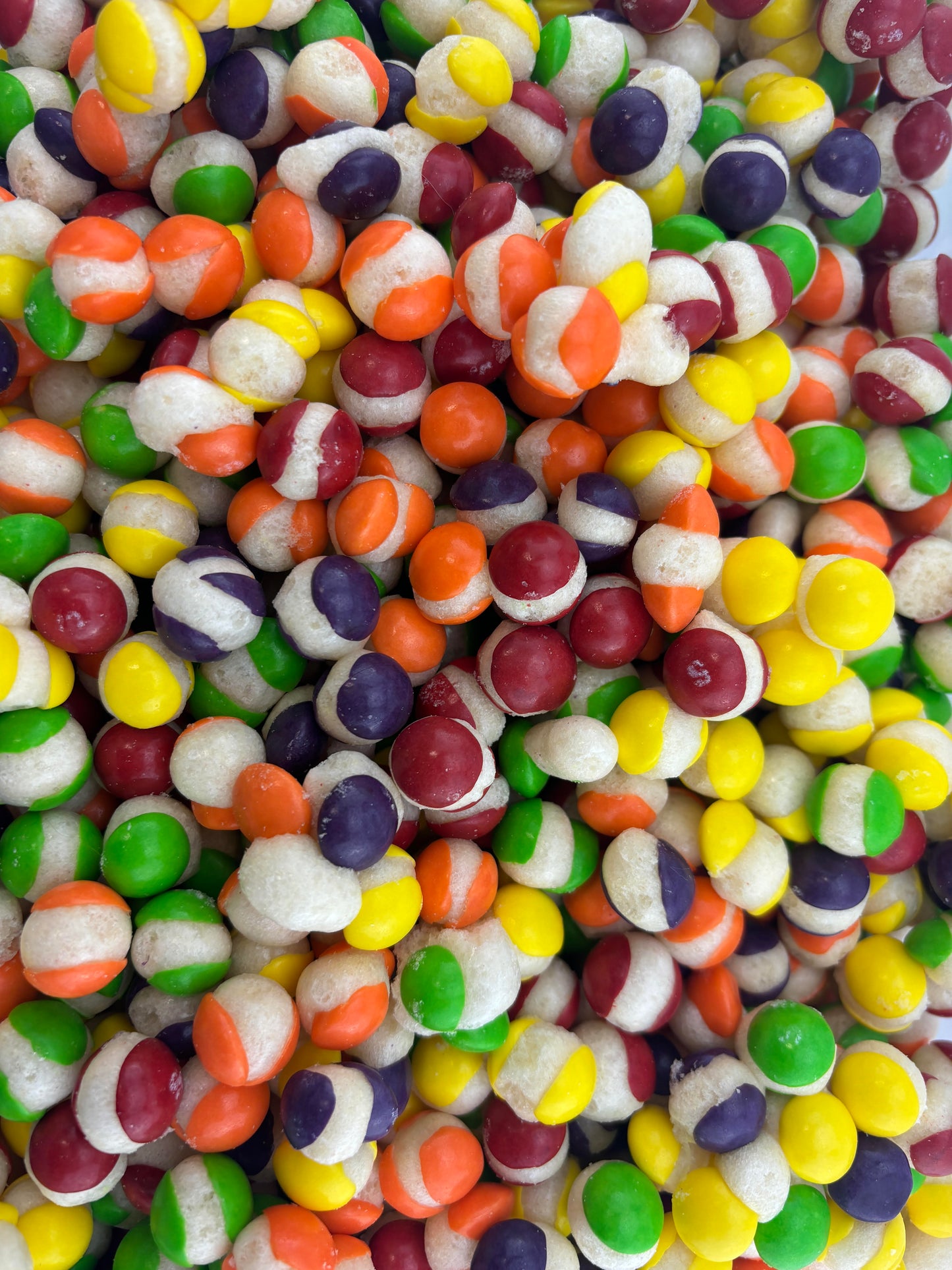 Rainbow Balls Freeze Dried