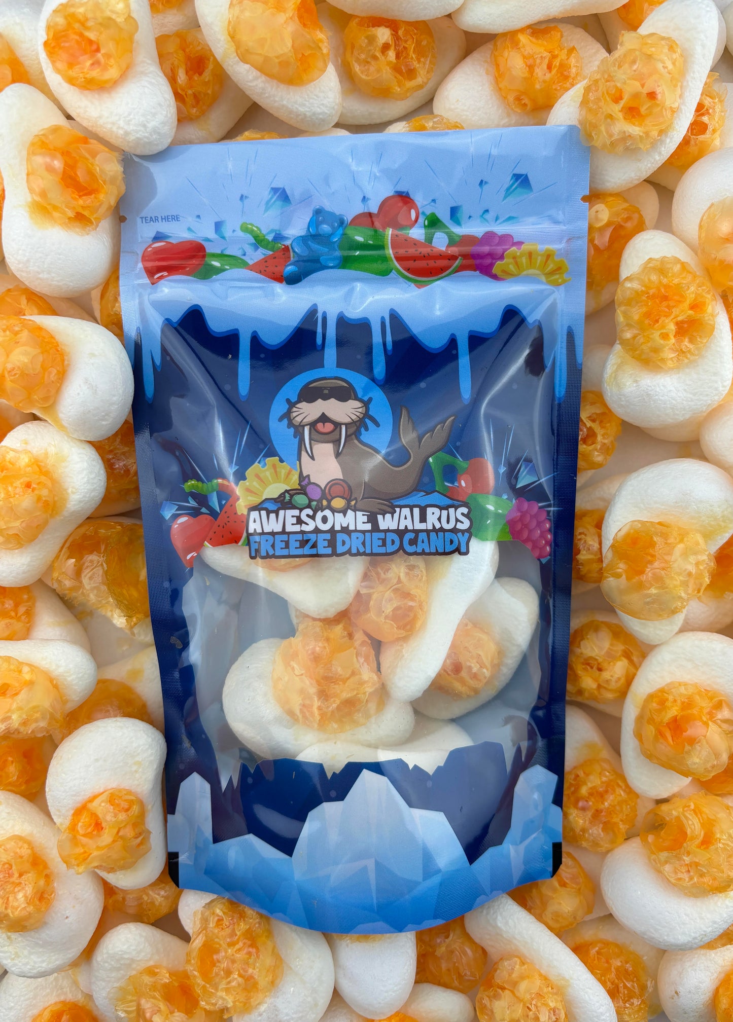 Fried Eggs Freeze Dried