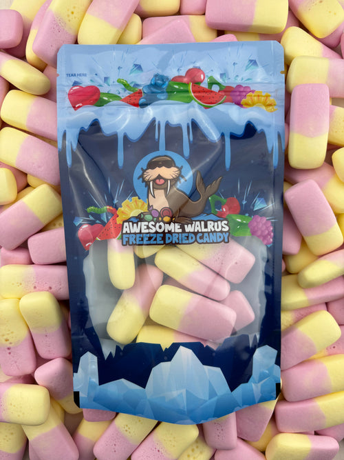 Squashies Rhubarb and Custard Freeze Dried