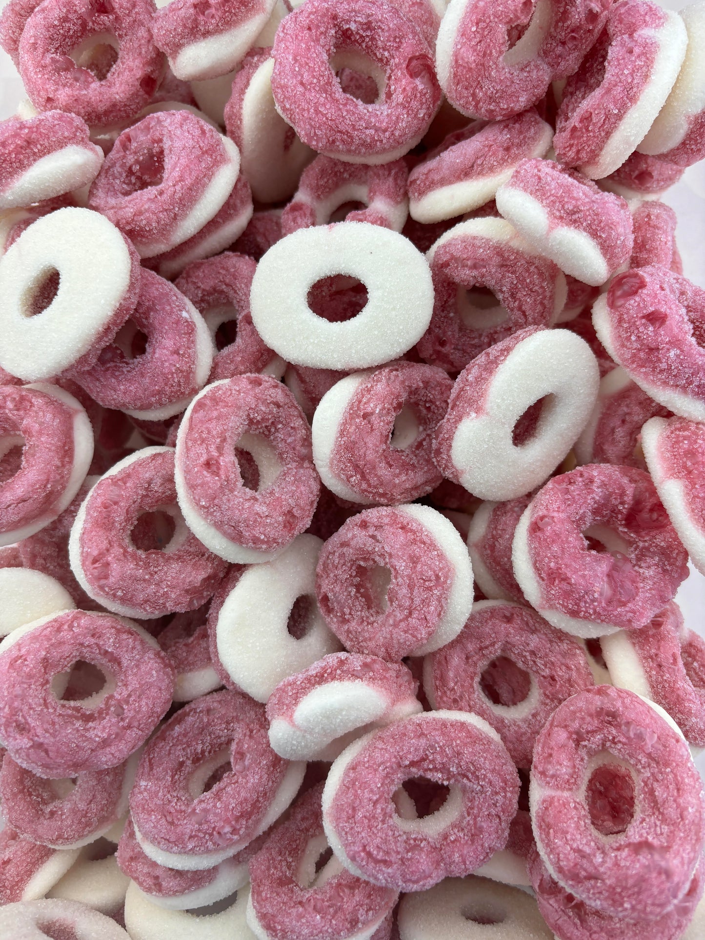 Watermelon Rings Freeze Dried