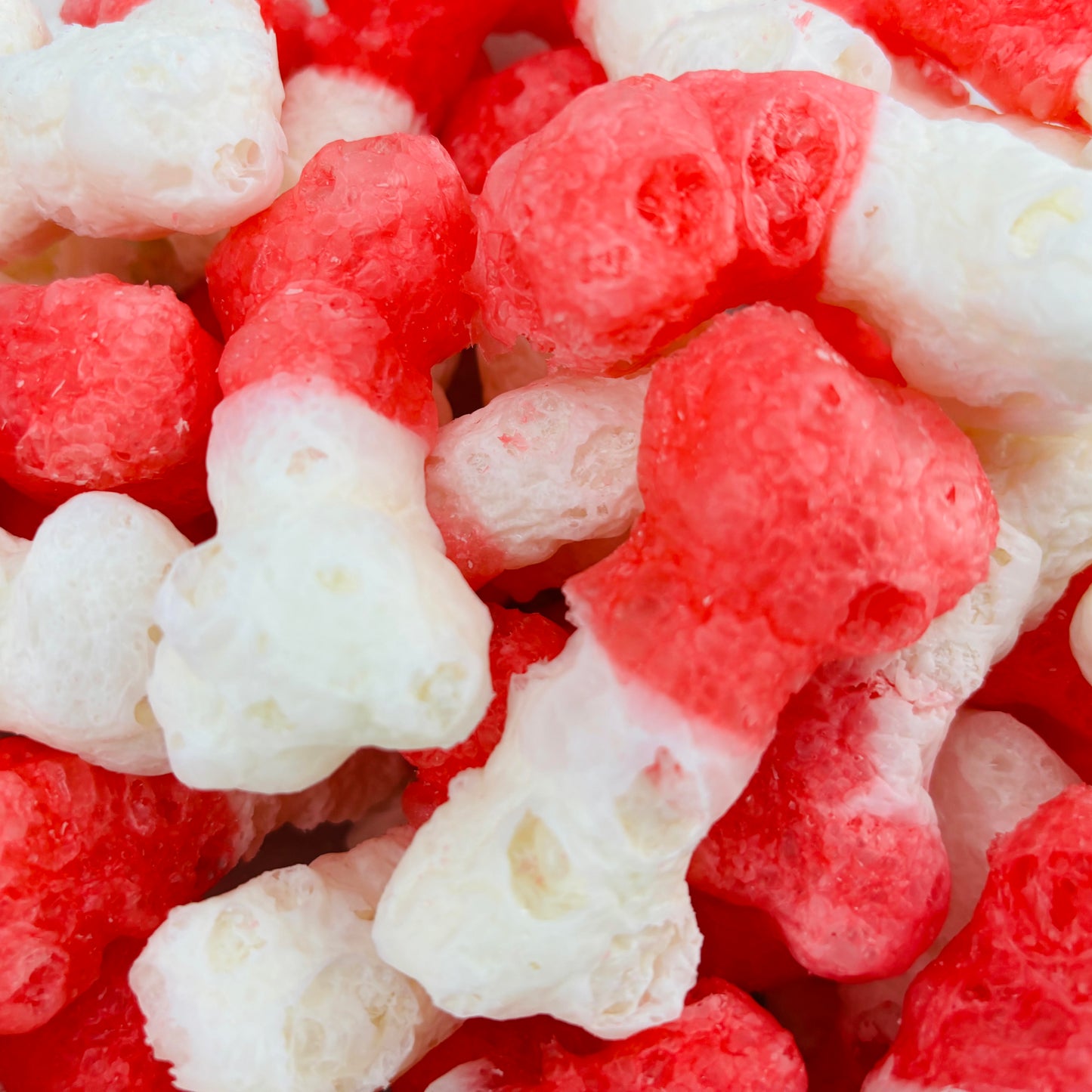 Strawberry Gummy Bones Freeze Dried
