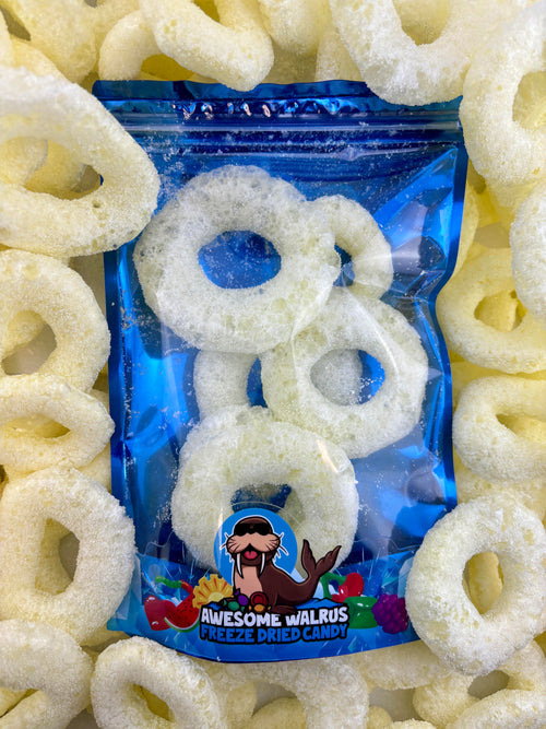 Pineapple Rings Freeze Dried