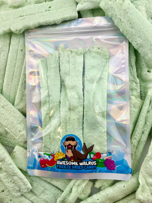 Toxic Waste Sour Apple Bars Freeze Dried