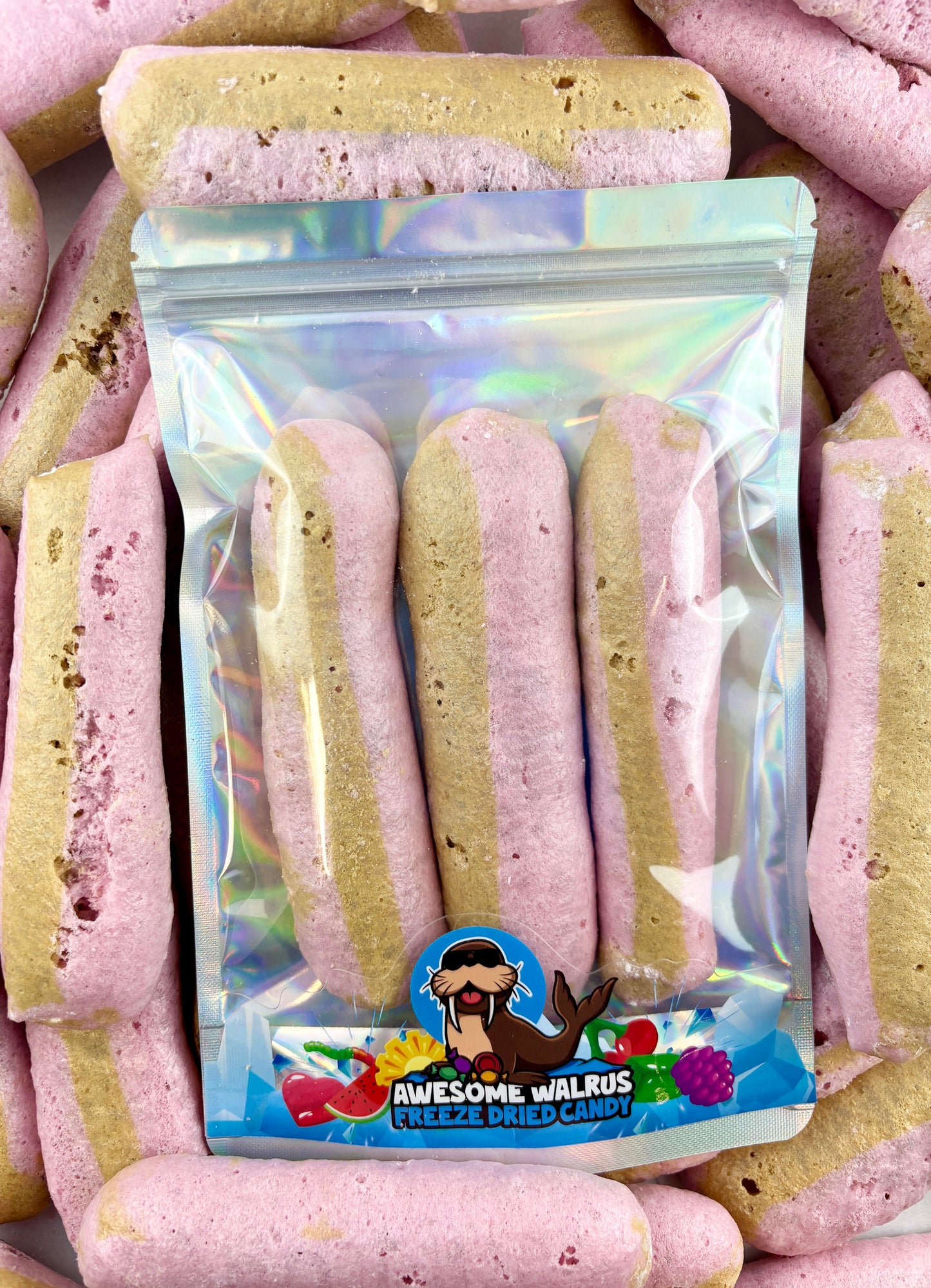 Refreshers Cherry Cola Bars Freeze Dried by Awesome Walrus β crunchy and flavorful freeze-dried Cherry Cola bars for a sweet, nostalgic treat